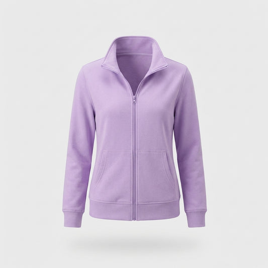 Veste en coton violet